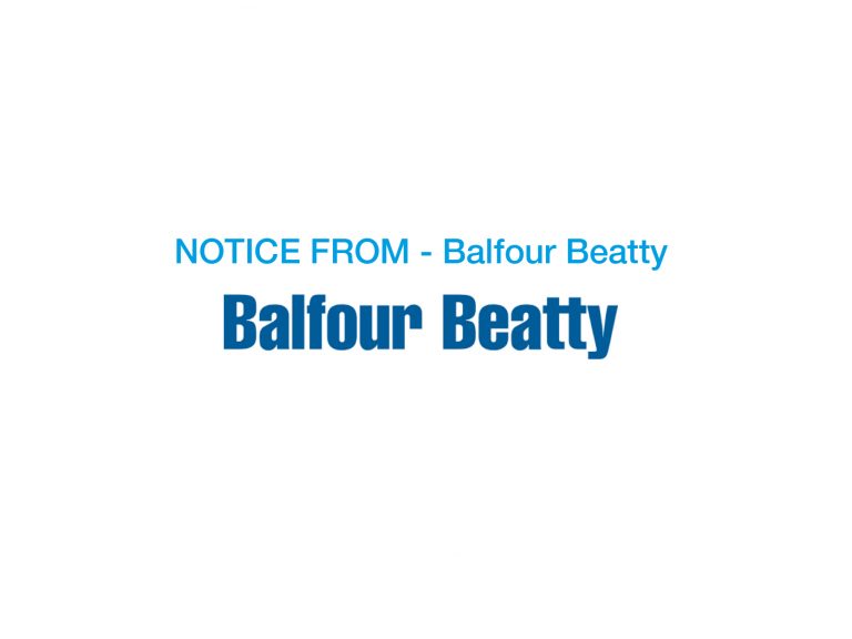 Notices From Balfour Beatty